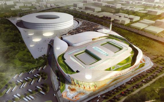 Stadion z centrum handlowym - nowa inwestycja we Wrocławiu