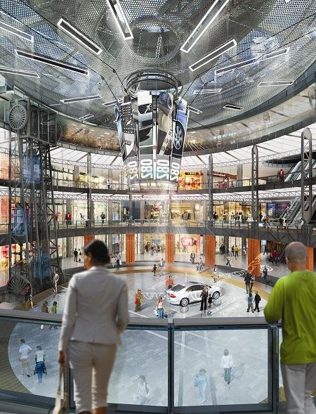 Inwestycje komercyjne w Lubinie - centrum Cuprum Arena