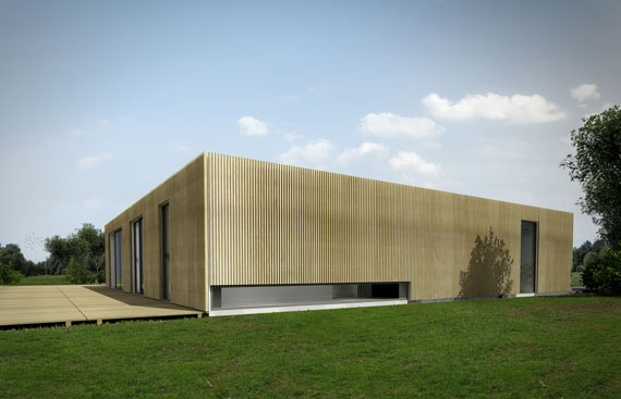 Planowana przez arch. Łukasz Pastuszka inwestycja "sq house”
