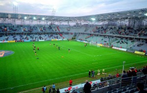 Stadion piłkarski w Kielcach<br/>Skanska