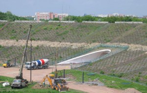 CEMEX Dostarczanie betonu na palowanie na stadionie Narodowym w Warszawie