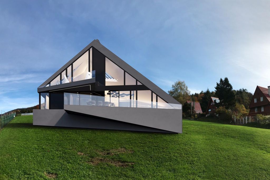 RE: BIAS House: dom inspirowany górzystym terenem. Nowy projekt pracowni REFORM Architekt zdj. 1