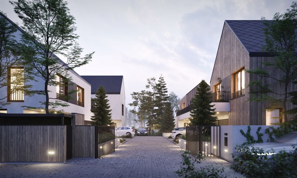 Architektura dialogu – osiedle unikatowych domów Zendo Wilanów zdj. 3