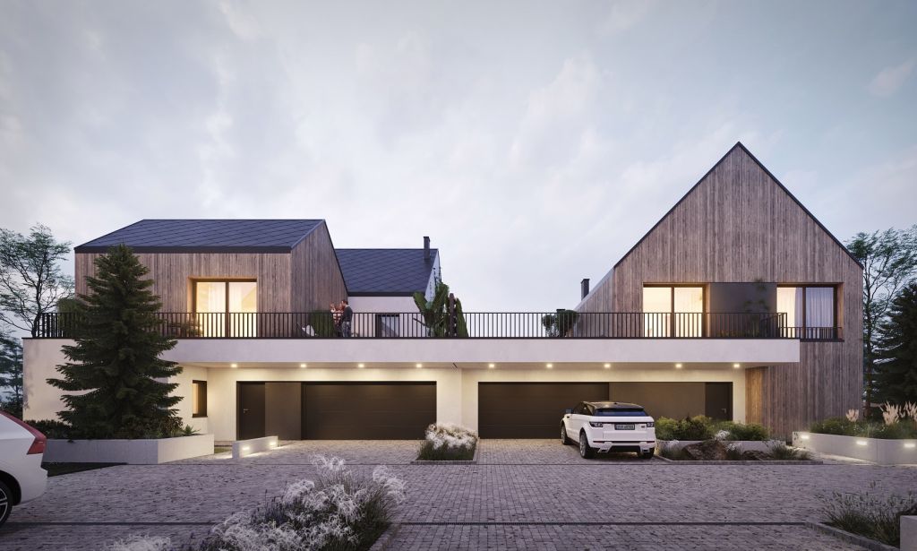 Architektura dialogu – osiedle unikatowych domów Zendo Wilanów zdj. 1