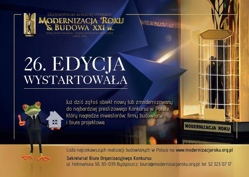 Największy i najbardziej prestiżowy Konkurs budowlany dla inwestorów, wykonawców i projektantów zdj. 1