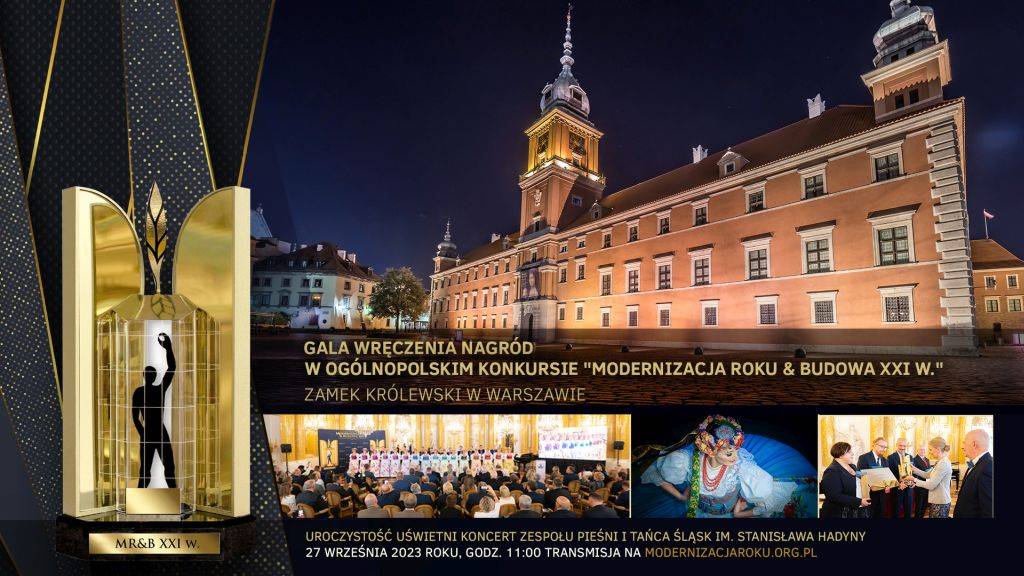 Uroczysta 27. Gala wręczenia nagród Ogólnopolskiego Konkursu Otwartego „Modernizacja Roku & Budowa XXI w.” zdj. 1